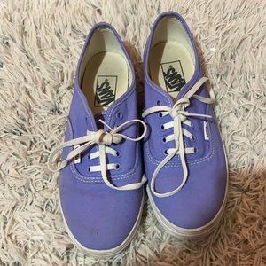 Purple vans - 9W *SOLD*